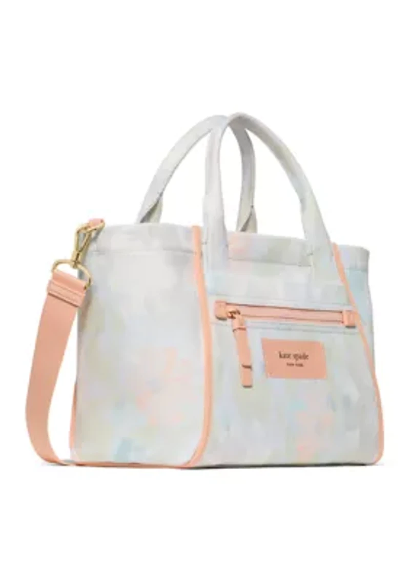 Dash Floral Canvas Tote Bag