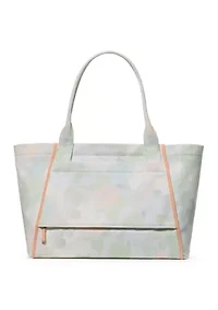 Dash Large Floral Canvas Tote Bag