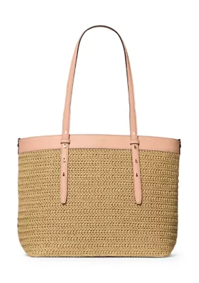 Do It All Straw Tote Bag