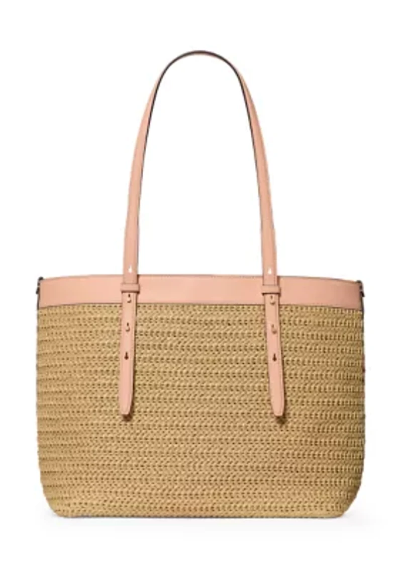 Do It All Straw Tote Bag