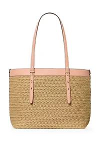 Do It All Straw Tote Bag