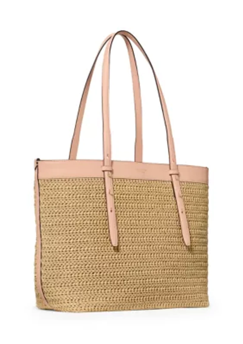 Do It All Straw Tote Bag