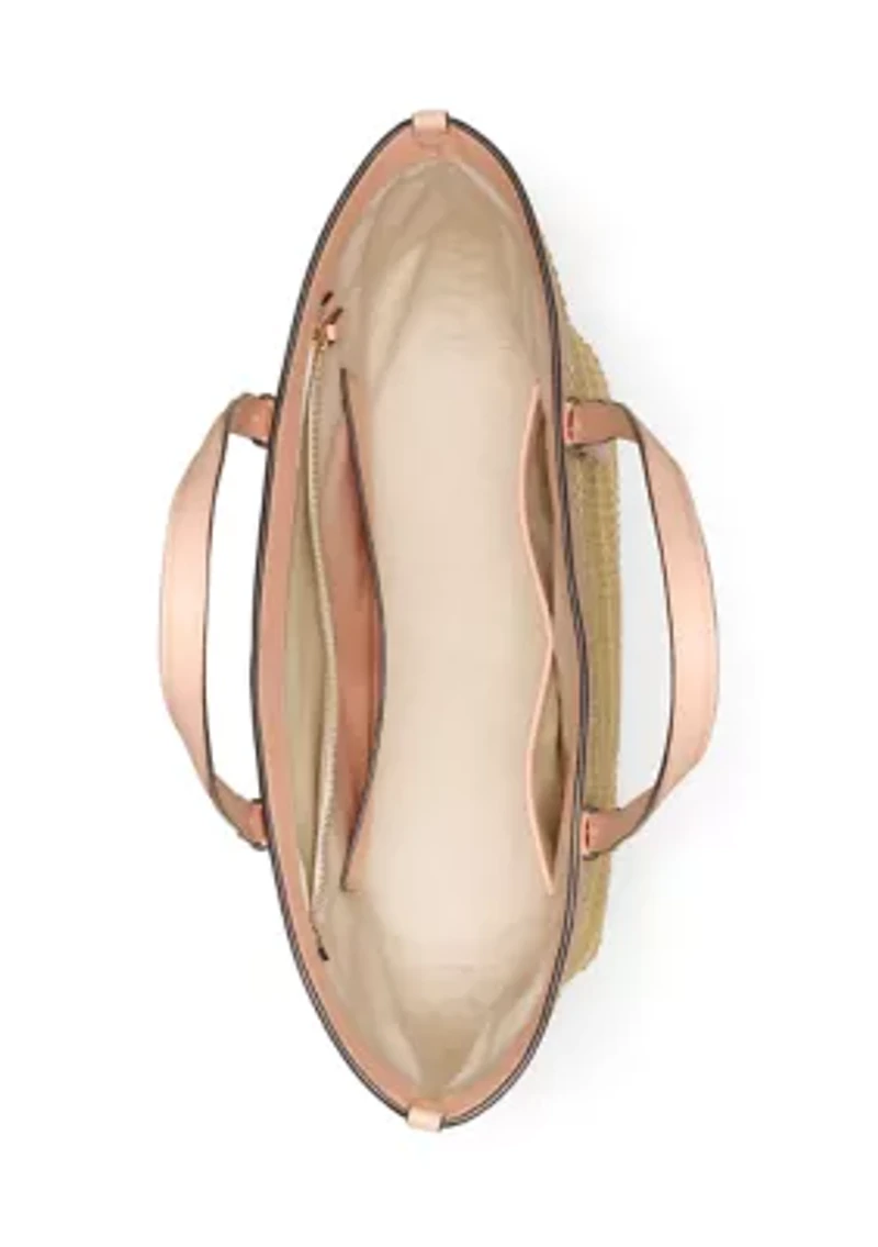 Do It All Straw Tote Bag