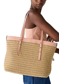 Do It All Straw Tote Bag