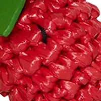 Charmed Strawberry Crochet Bag Charm