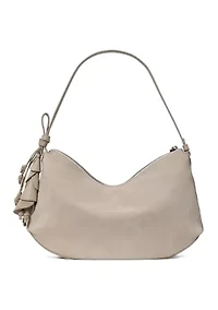 Loop Suede Large Shoulder Bag