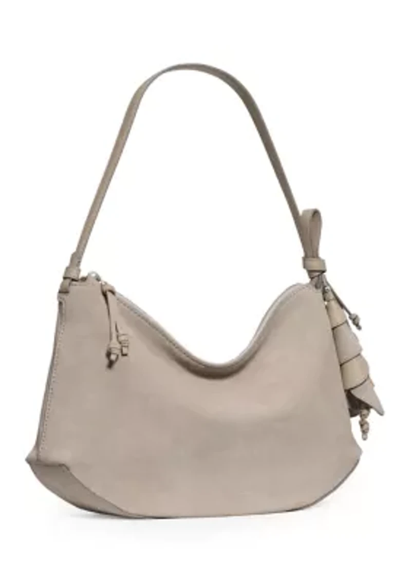 Loop Suede Large Shoulder Bag