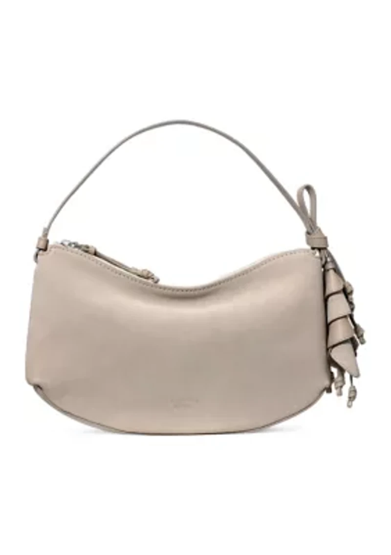 Loop Suede Shoulder Bag