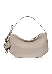 Loop Suede Shoulder Bag