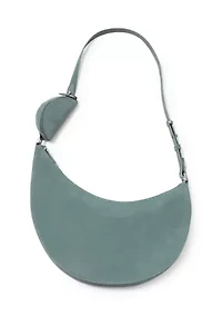 Duo Suede Large Crossbody Bag