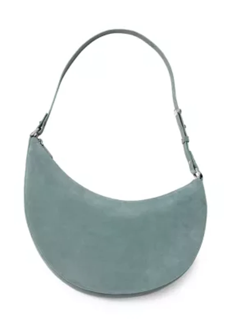 Duo Suede Large Crossbody Bag