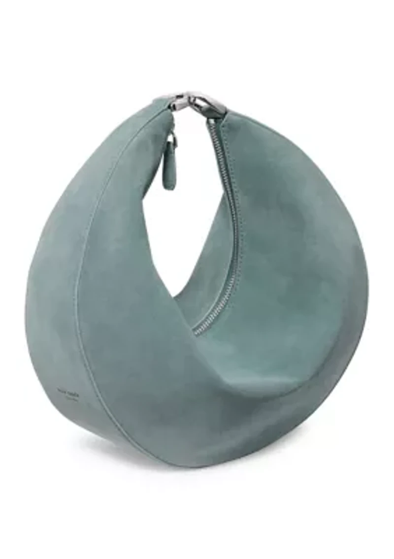 Duo Suede Large Crossbody Bag