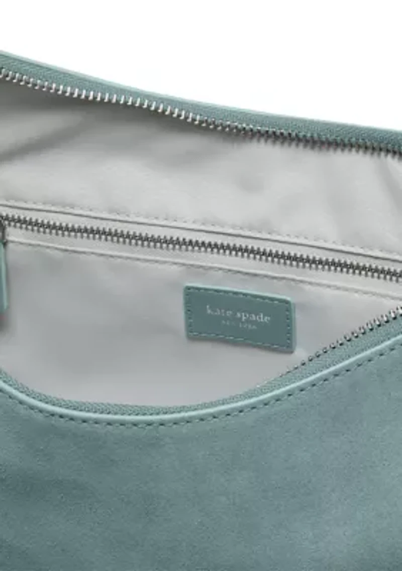 Duo Suede Large Crossbody Bag