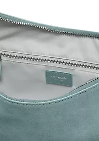 Duo Suede Large Crossbody Bag