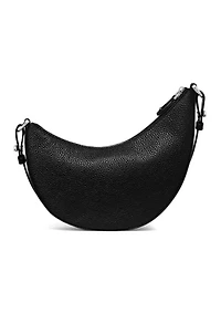 Duo Pebbled Leather Mini Shoulder Bag