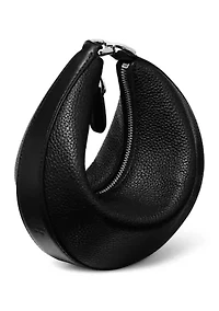 Duo Pebbled Leather Mini Shoulder Bag