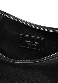 Duo Pebbled Leather Mini Shoulder Bag