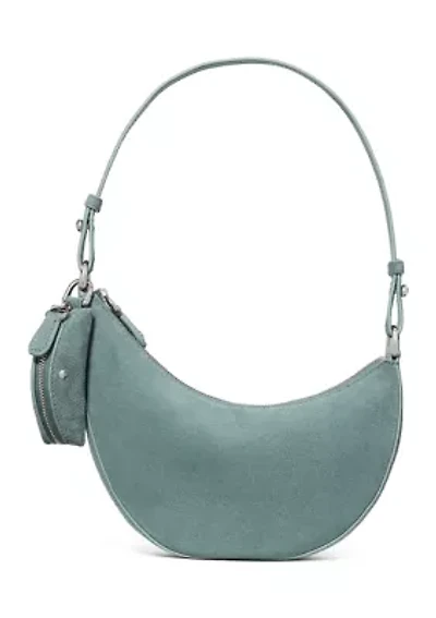 Duo Suede Mini Shoulder Bag