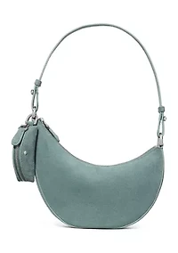 Duo Suede Mini Shoulder Bag