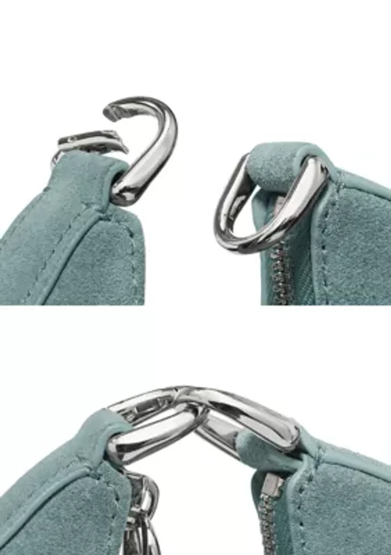 Duo Suede Mini Shoulder Bag