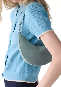 Duo Suede Mini Shoulder Bag