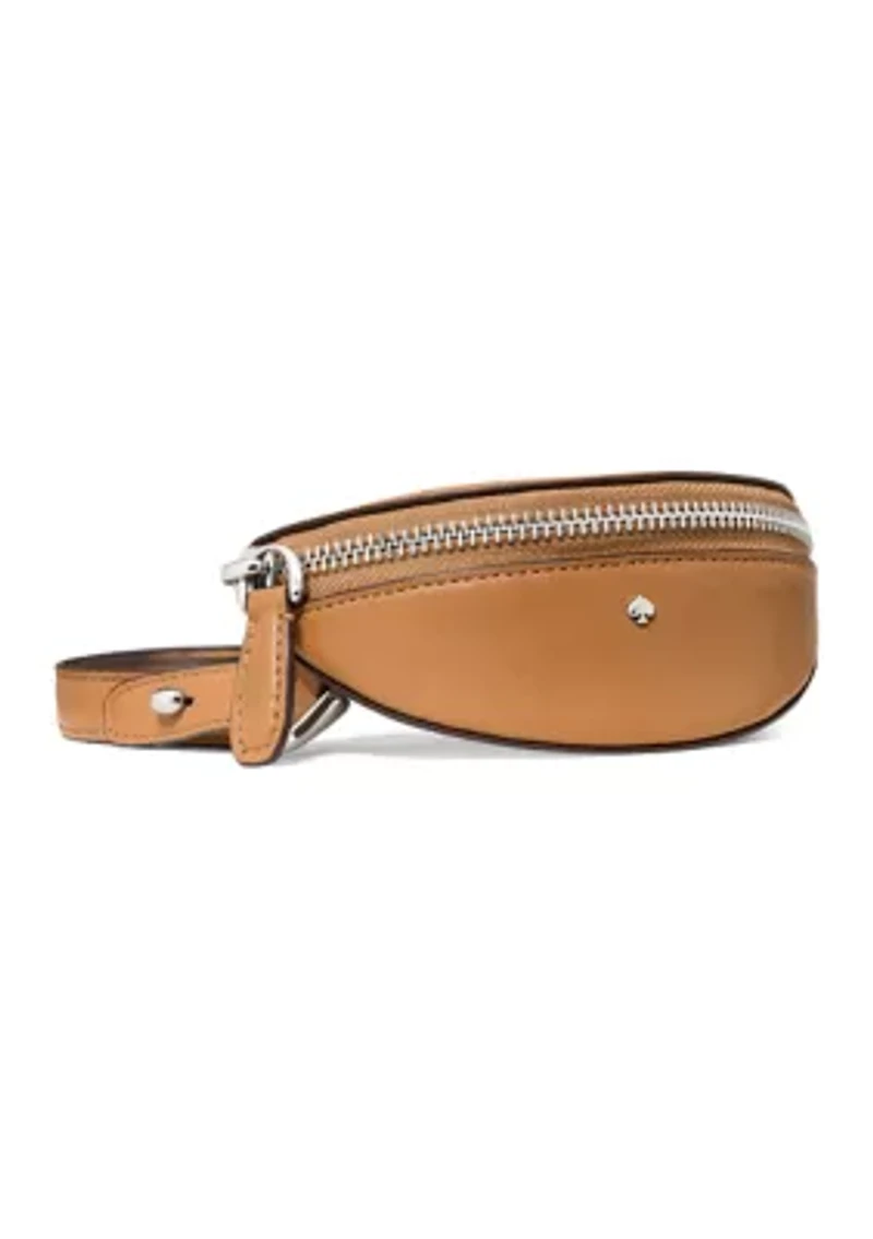 Duo Wavy Suede Crossbody bag