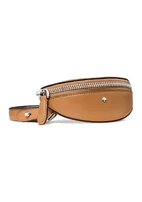 Duo Wavy Suede Crossbody bag