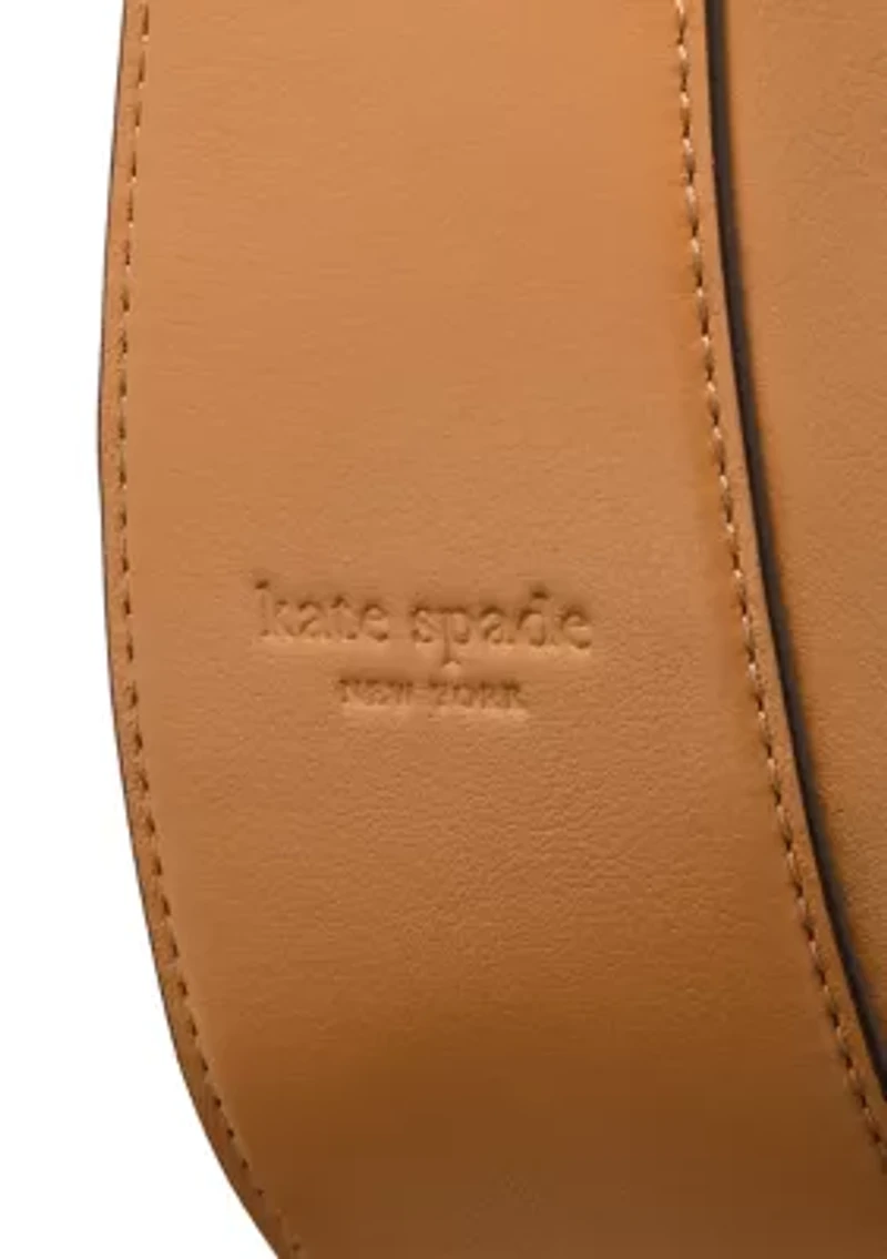 Duo Wavy Suede Crossbody bag