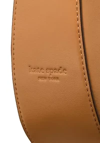 Duo Wavy Suede Crossbody bag