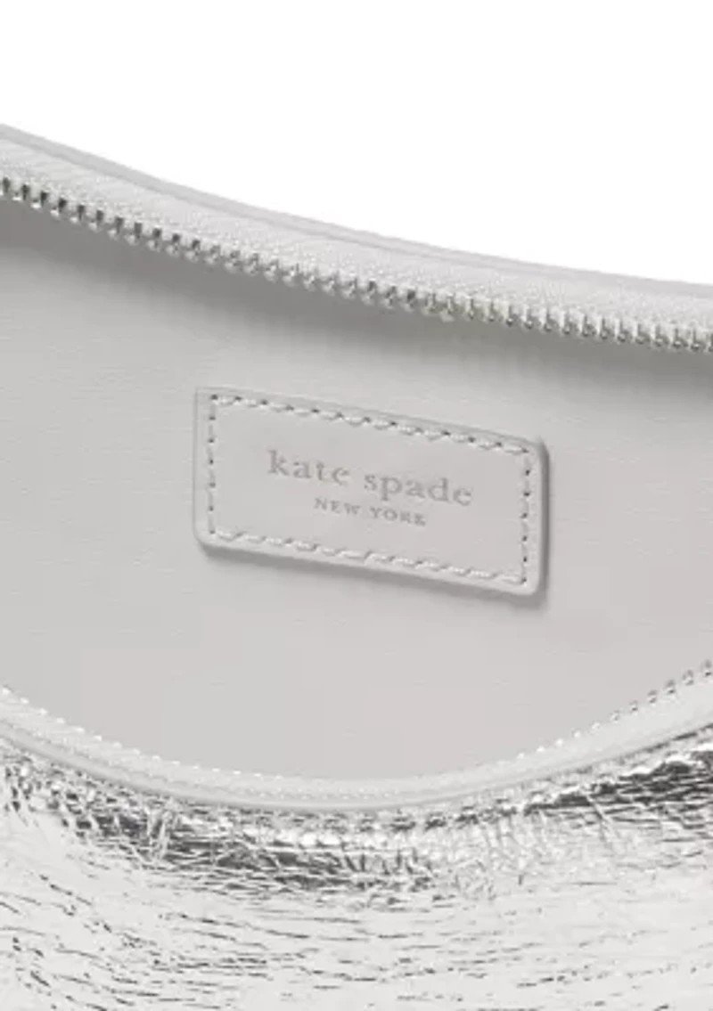 Duo Crinkle Metallic Leather Mini Shoulder Bag