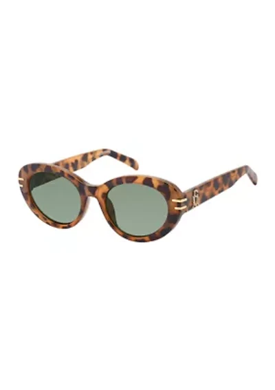 Milky Tortoise Cat Eye Sunglasses