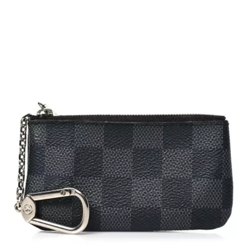Louis Vuitton Pochette Cles Damier Graphite -FINAL SALE NO RETURNS