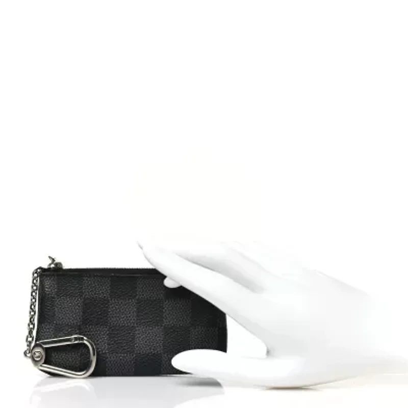 Louis Vuitton Pochette Cles Damier Graphite -FINAL SALE NO RETURNS