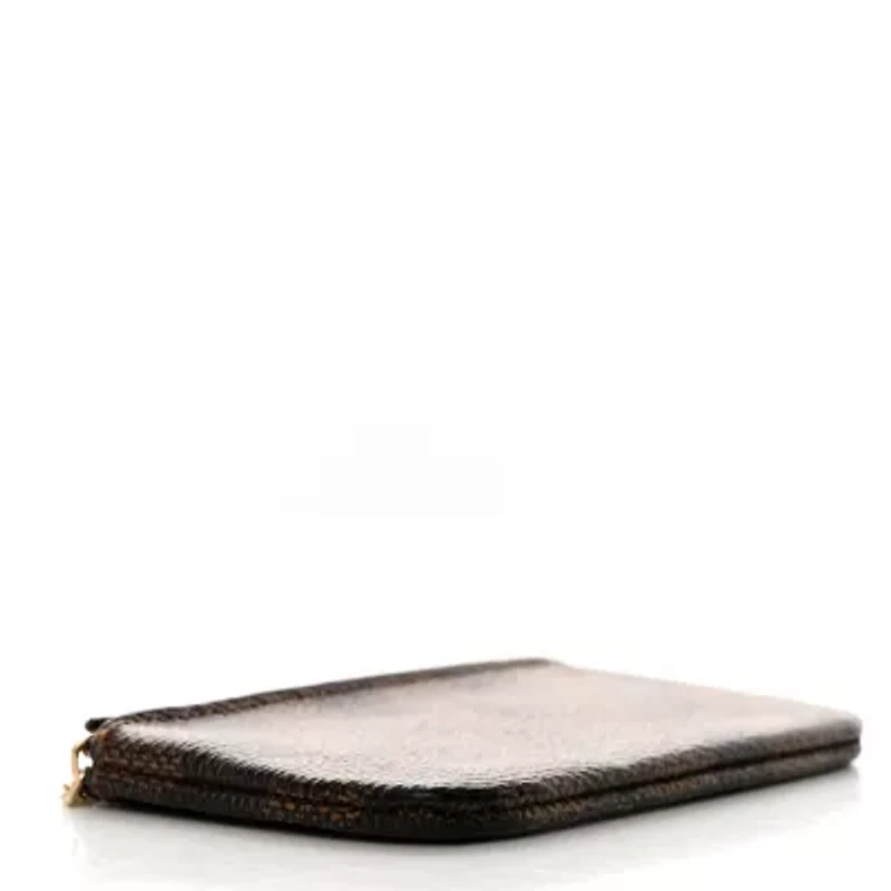 Louis Vuitton Pochette Cles Damier Ebene -FINAL SALE NO RETURNS