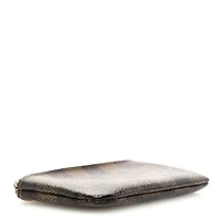 Louis Vuitton Pochette Cles Damier Ebene -FINAL SALE NO RETURNS