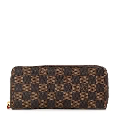 Louis Vuitton Clemence Wallet Damier Ebene -FINAL SALE NO RETURNS