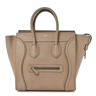 Celine Mini Luggage Drummed Leather -FINAL SALE NO RETURNS