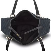 Gucci Abbey Tote Bag GG Canvas -FINAL SALE NO RETURNS