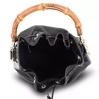 Gucci Bamboo Two-Way Bucket Bag -FINAL SALE NO RETURNS