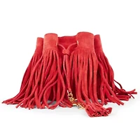 Saint Laurent Fringe Chain Shoulder Bag -FINAL SALE NO RETURNS