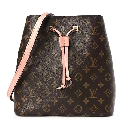 Louis Vuitton Monogram Neonoe MM Rose Poudre -FINAL SALE NO RETURNS