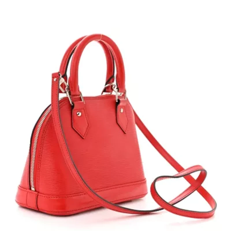Louis Vuitton Epi Alma BB Coquelicot -FINAL SALE NO RETURNS