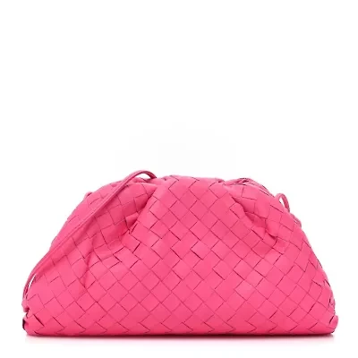 Bottega Veneta Nappa Intrecciato The Mini Pouch Carmel -FINAL SALE NO RETURNS