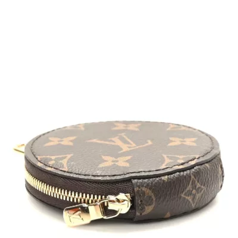 Louis Vuitton Monogram Multi Pochette Accessories Round Coin Purse -FINAL SALE NO RETURNS