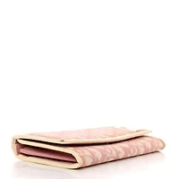 Dior Monogram Girly Flap Wallet Pink -FINAL SALE NO RETURNS