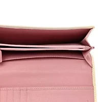 Dior Monogram Girly Flap Wallet Pink -FINAL SALE NO RETURNS