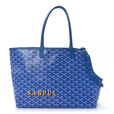 Goyard Goyardine Chien Gris Bag Blue -FINAL SALE NO RETURNS