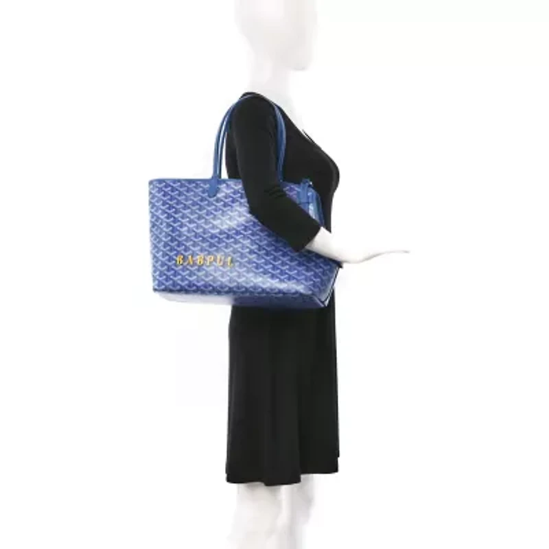 Goyard Goyardine Chien Gris Bag Blue -FINAL SALE NO RETURNS