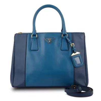 Prada Bicolor Galleria Medium Saffiano -FINAL SALE NO RETURNS