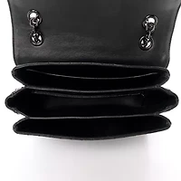 Celine Calfskin Quilted Medium C Bag Black -FINAL SALE NO RETURNS